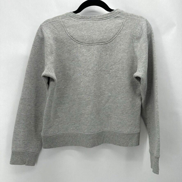 Kenzo Paris Tiger Sweatshirt Womens XS‎ Gray 3D Embroidered Preppy Street City - Picture 4 of 5